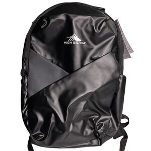 New High Sierra Luna 17.6" Backpack - Black. Back To School, Laptop, Reflective